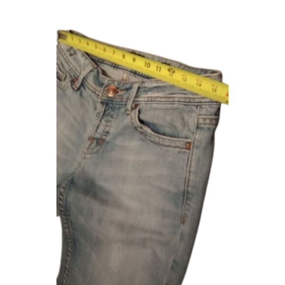 Vigoss Women's Size 7/8 Light Blue Capri's - Picture 5 of 10